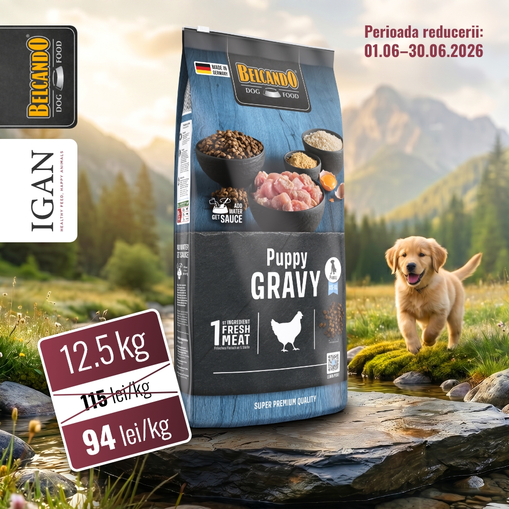 BELCANDO – hrană super premium pentru câini sănătoși, activi și fericiți